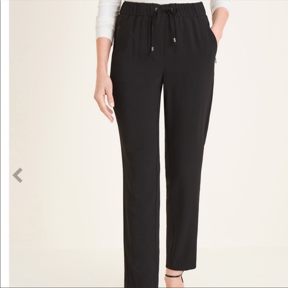 Chico's Pants - Chico’s black linen pants NWT